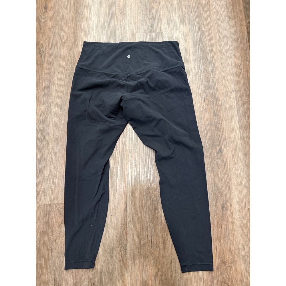 Lululemon Align High-Rise Pant Black Nulu Yoga Leggings Size 18 LW5CTNS